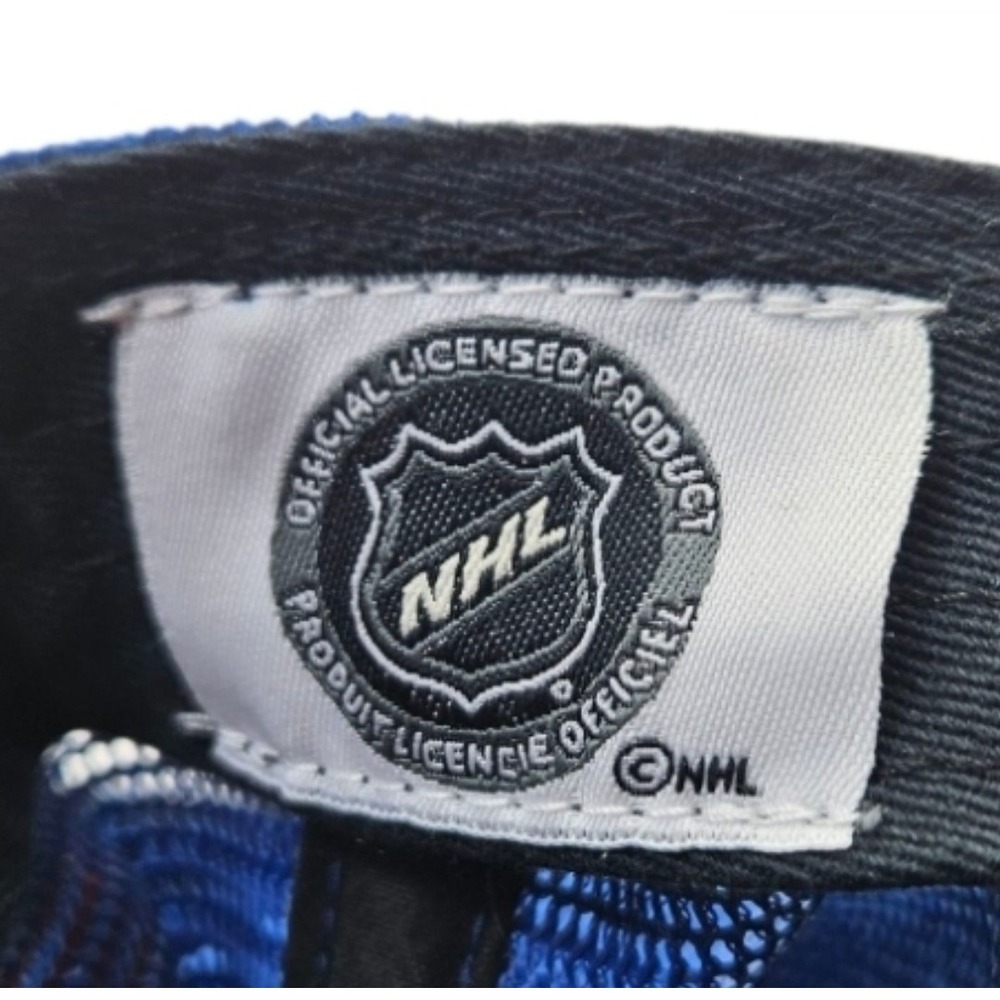 Buffalo Sabres Hat Blue Snap Back Cap Mens Adjustable Mesh Fan Favorite NHL‎ New - Picture 8 of 8